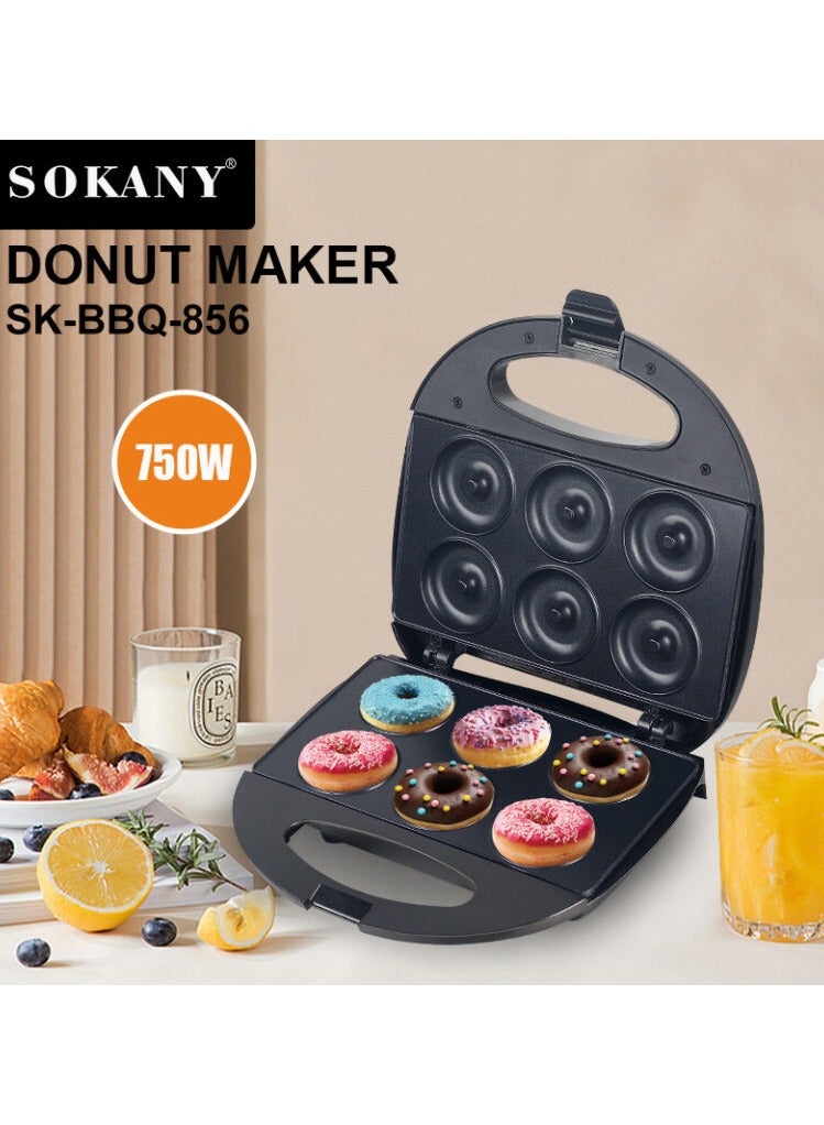 Sokany Donut cake maker SK-BBQ-856 portable 750w-sided home heating