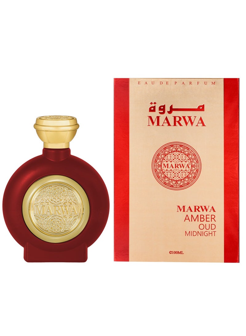 MARWA AMBER OUD MIDNIGHT 100ML From Mahabub perfumes