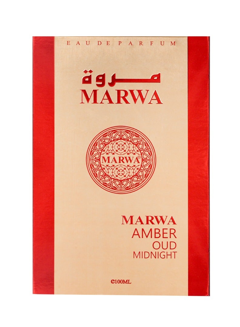 MARWA AMBER OUD MIDNIGHT 100ML From Mahabub perfumes