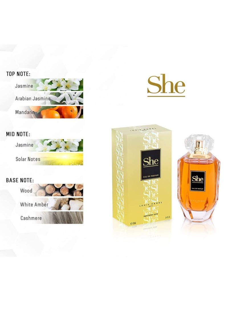 LOUIS VAREL SHE EDP WOMEN 100ML