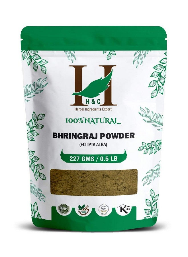 Natural Bhringraj (Eclipta Alba) Powder 227G 0.5 Lb 08 Oz For Hair Growth Rejuvenator