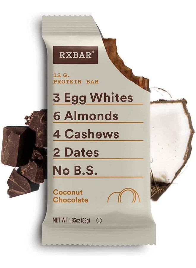 RXBAR Protein Bars, 12g Protein, Gluten Free Snacks, Variety Pack, 22oz Box (12 Bars)