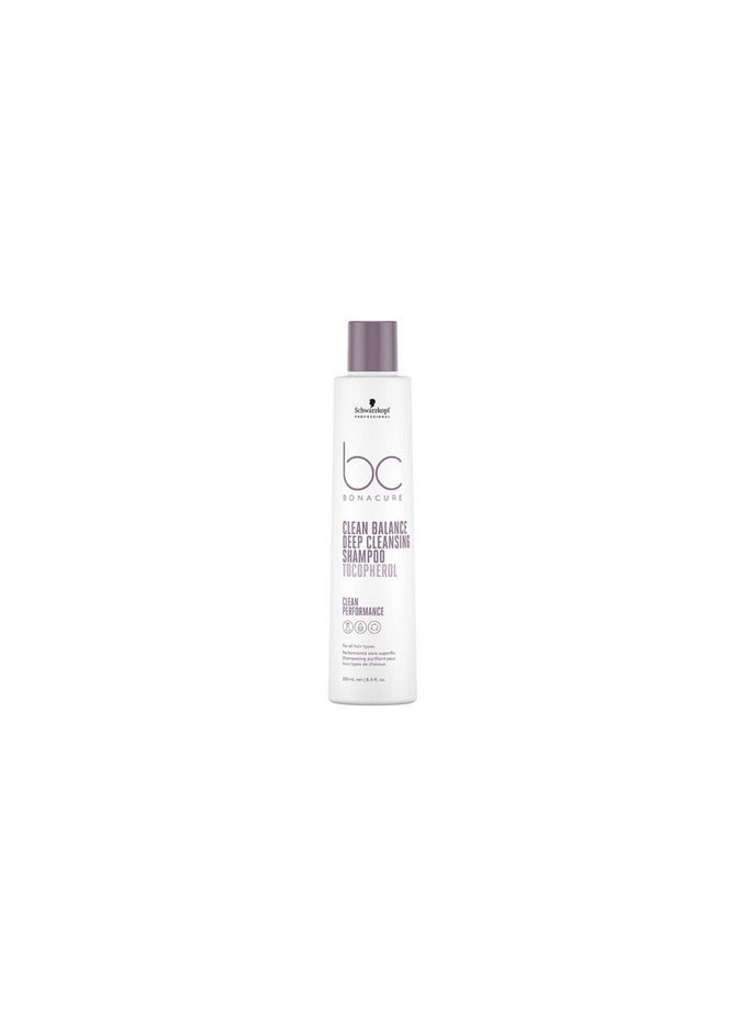 Schwarzkopf Professional Bonacure Deep Cleansing Shampoo 250ml