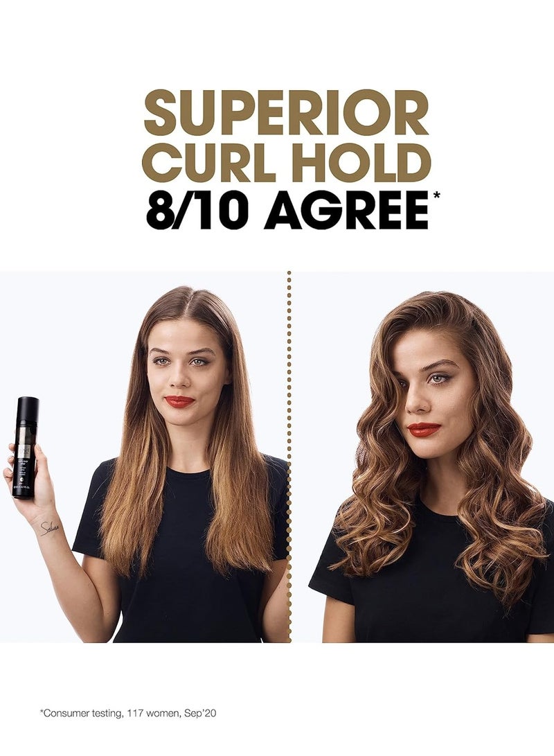 Curly Ever After Heat Protectant for Hair Curl Hold Spray for Hair Styling, Heat Protection System for Higher Definition, Longer Lasting & Superior Hold Curls 120ml