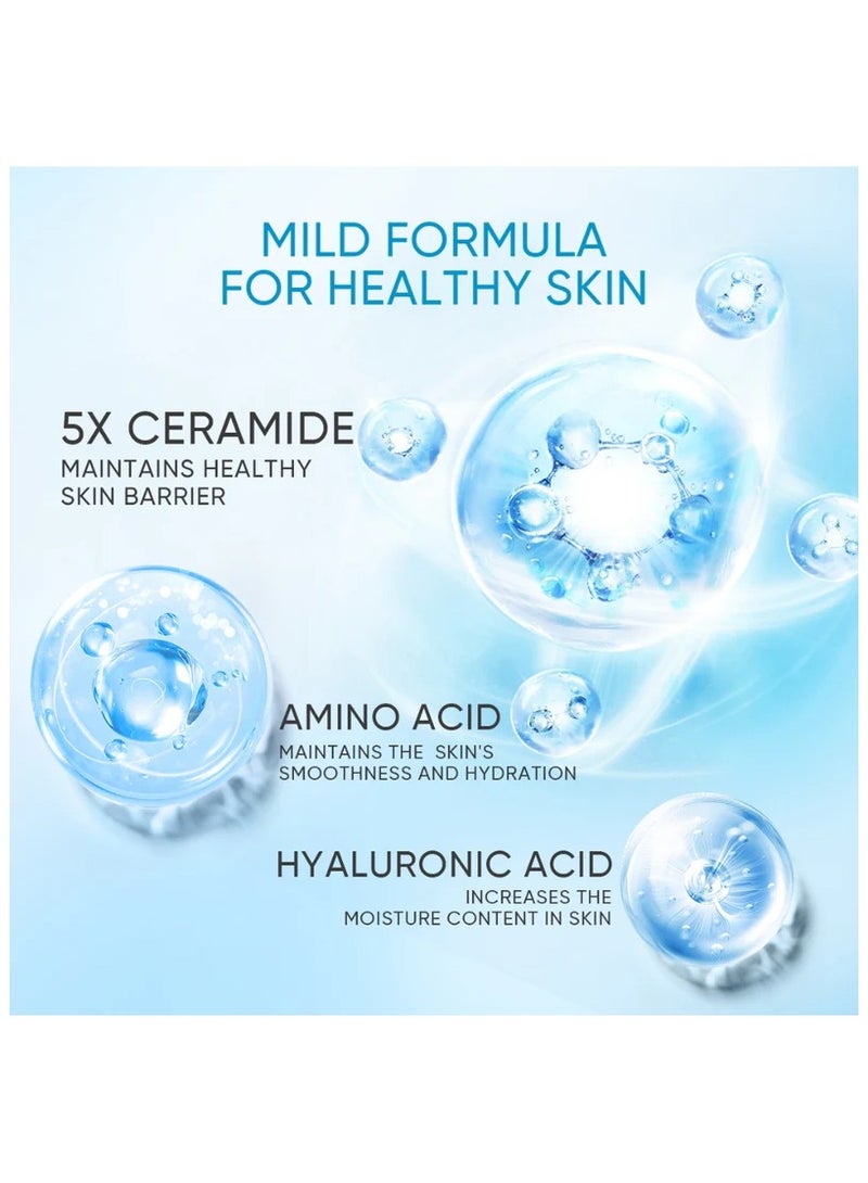 SKINTIFIC 5X Ceramide Low pH Cleanser Facial Wash 80ML