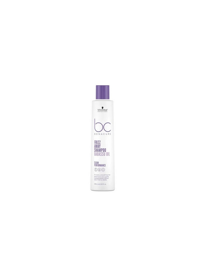 Schwarzkopf Professional Bonacure Frizz Away Shampoo 250ml