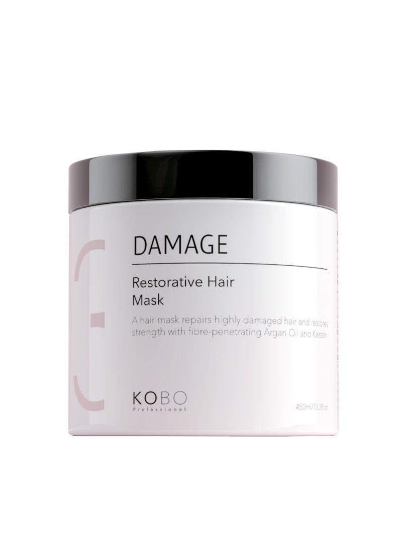 KOBO PROFESSIONAL 3 DAMAGE RESTORATIVE HAIR MASK 450ML