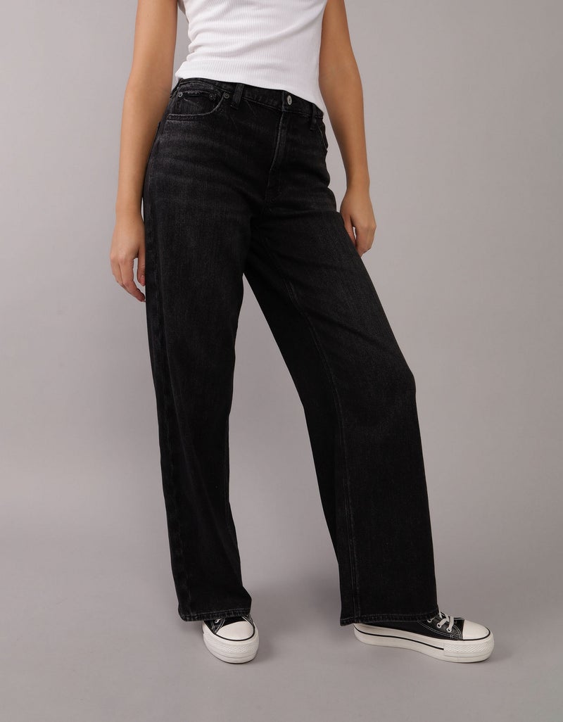 High Waist Baggy Wide Leg Pants