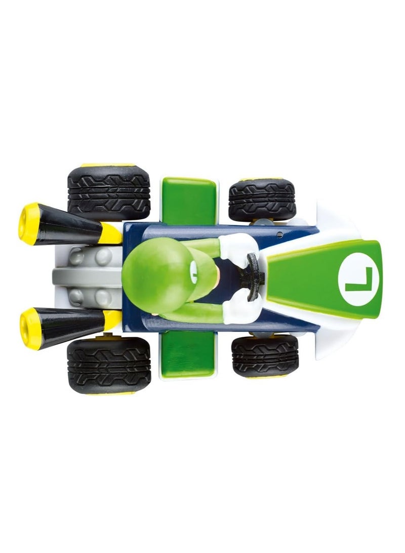 370430003P Mario Kart Mini RC Luigi | Fun Remote Control Racing Car | Perfect Gift for Mario Fans and Kids