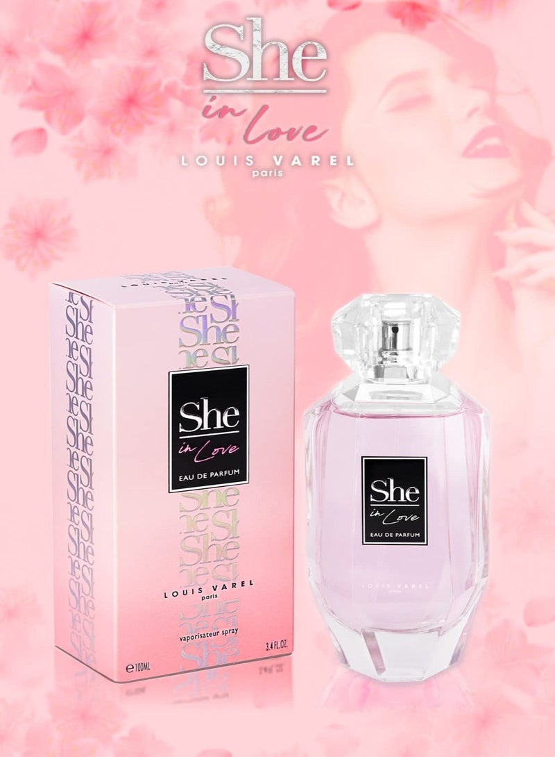 LOUIS VAREL SHE IN LOVE EDP WOMEN 100ML