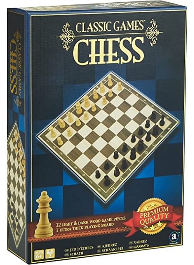 Merchant Ambasador Classic Wood Chess St001 Board Game