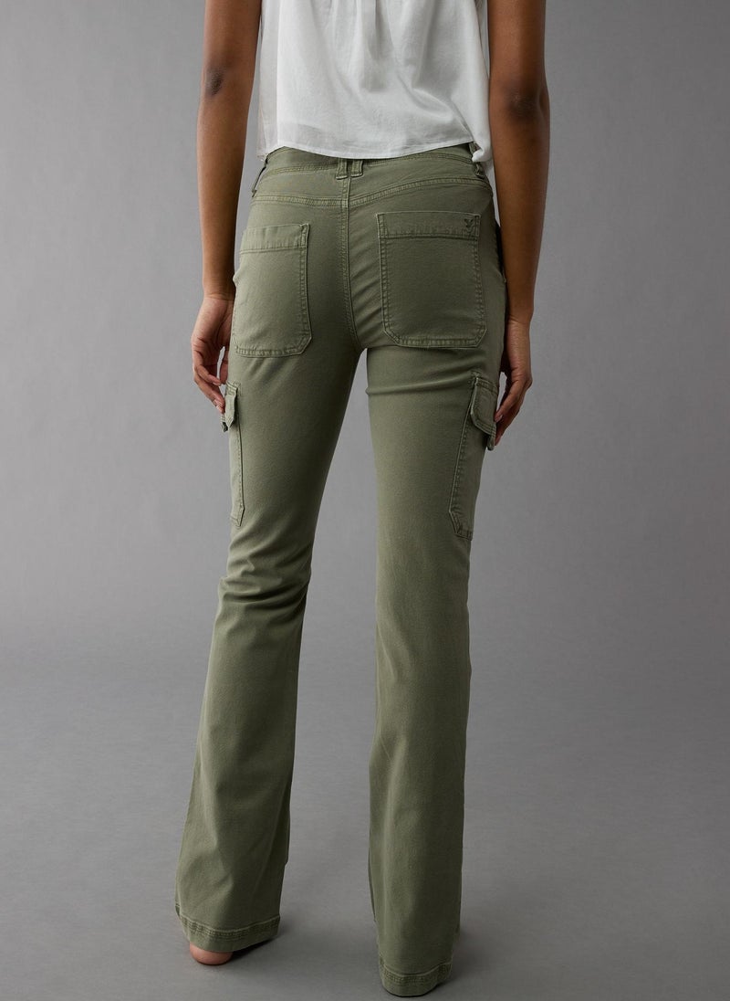 High Waist Cargo Pants