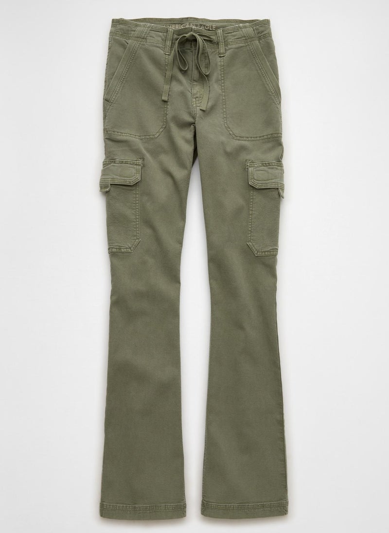 High Waist Cargo Pants