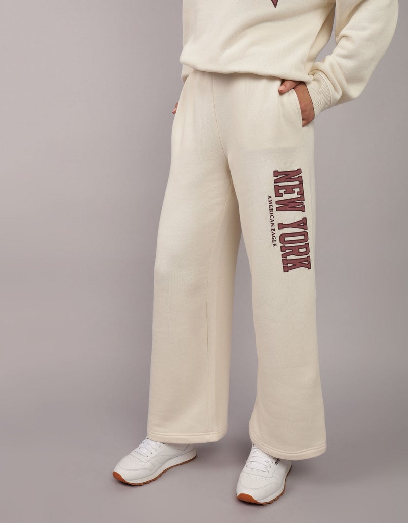 High Waist Graphic Sweatpants