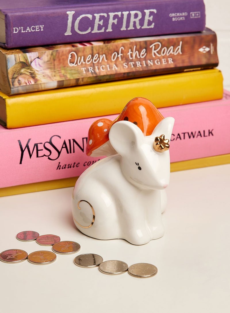 Secret Garden Mouse Money Box