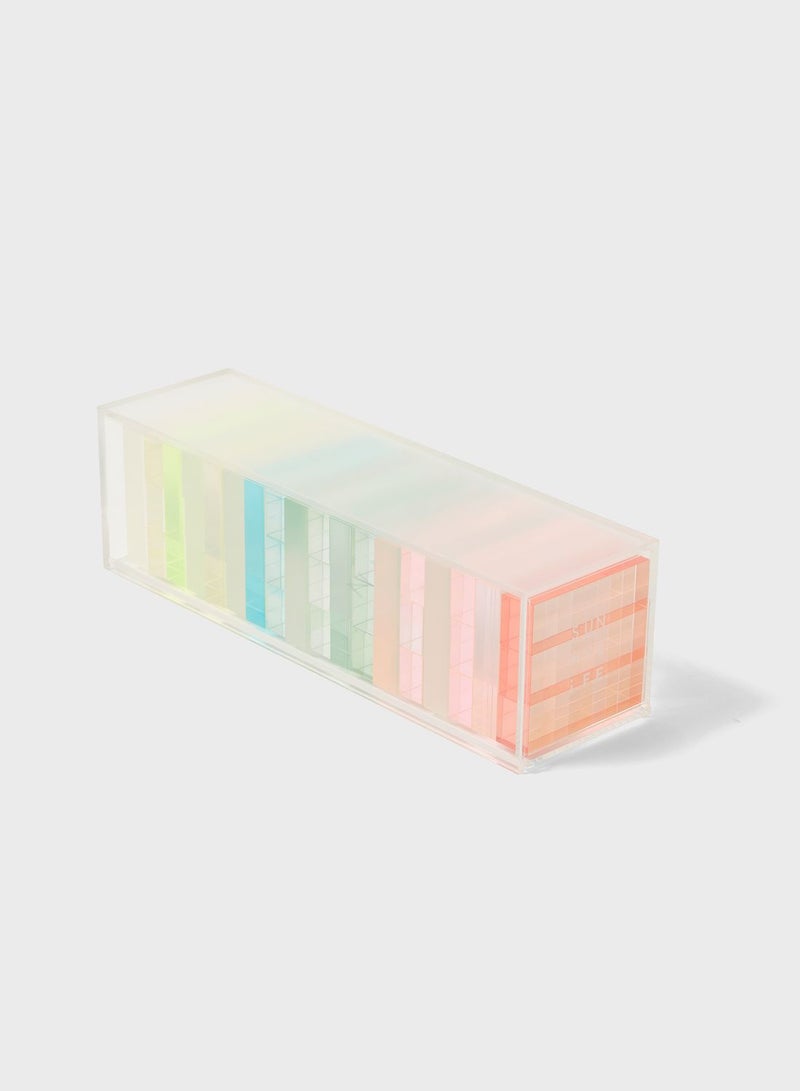 Ombre Lucite Jumbling Tower Sherbert