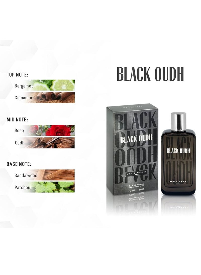 LOUIS VAREL BLACK OUDH EDP UNISEX 100ML