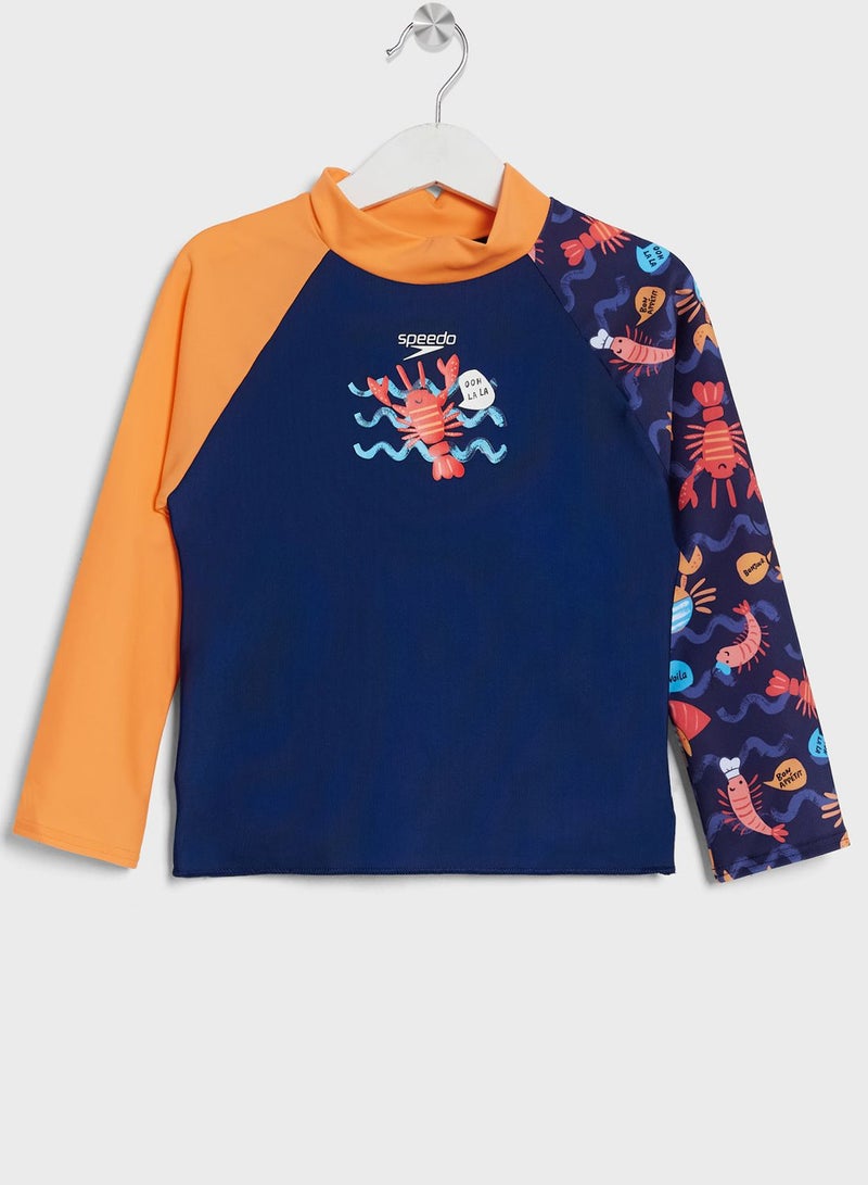 Kids Digital Rash Top