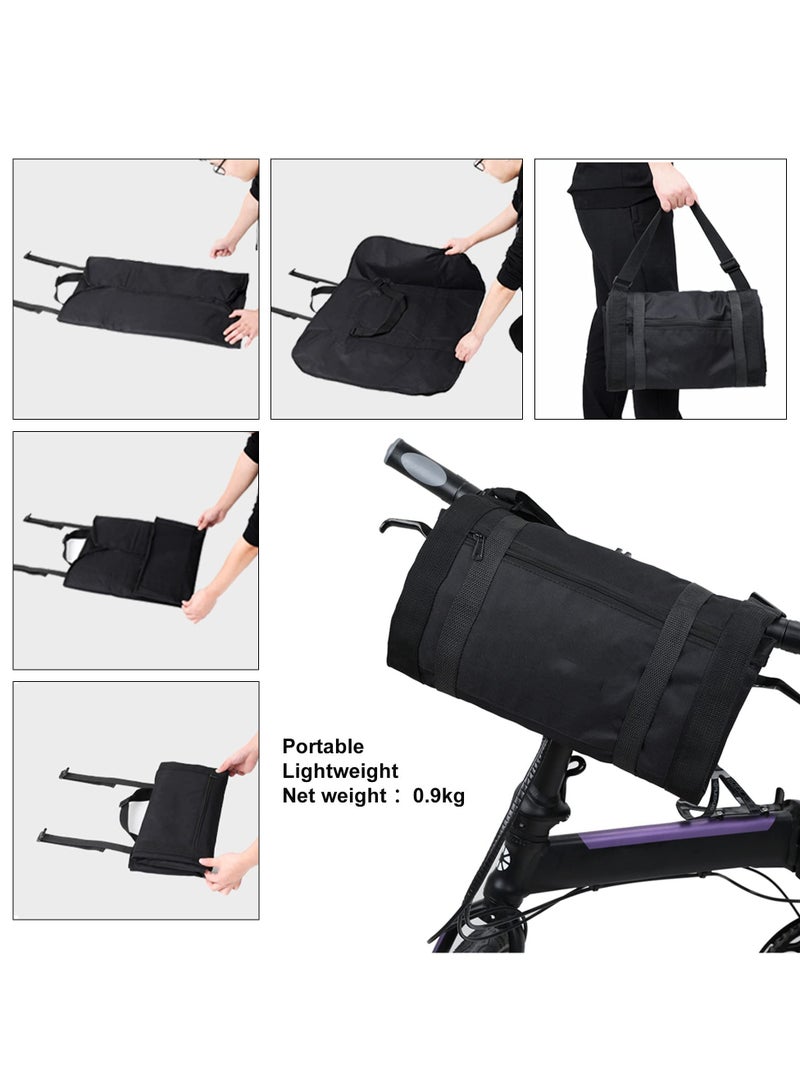 Folding Bike Carry Bag, 20 Inch Waterproof Storage Bag for Folding Bicycle, Outdoor Foldable Bike Protective Bag for Subway, Airplane, Bus, Car