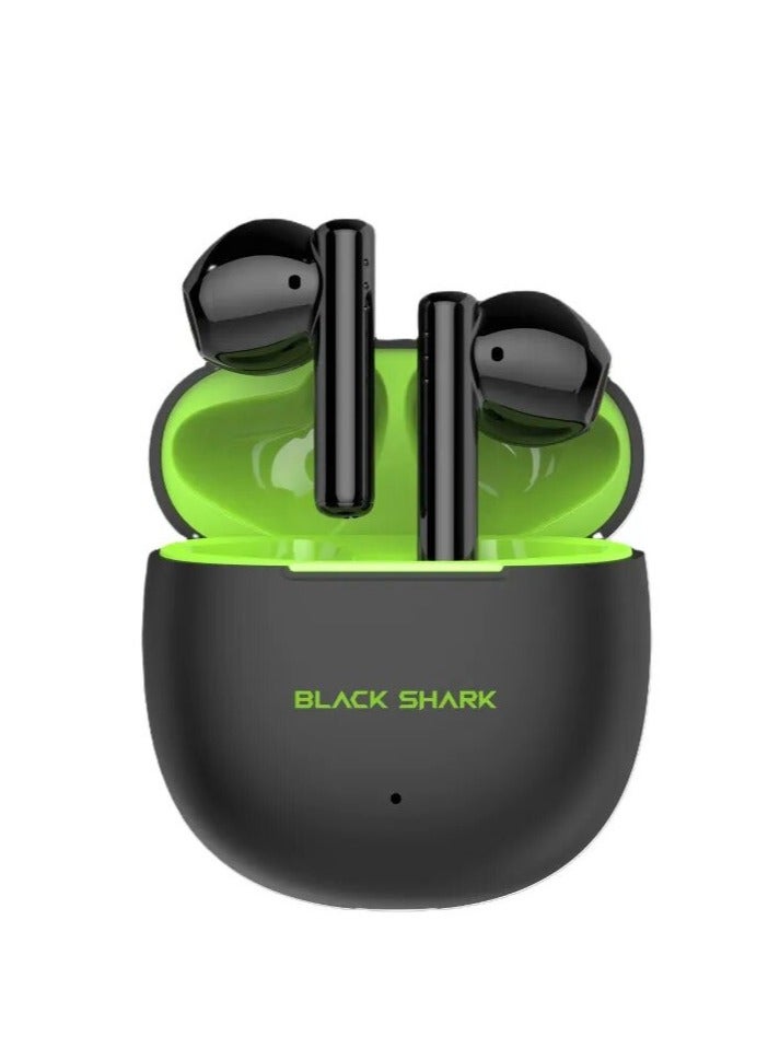 Black Shark Lucifer T9 With Low-Latency Gaming Mode, In-ear & Comfort Fit, Active Noise Cancellation and 40 Hours Battery Life, 5.3 Bluetooth - Green