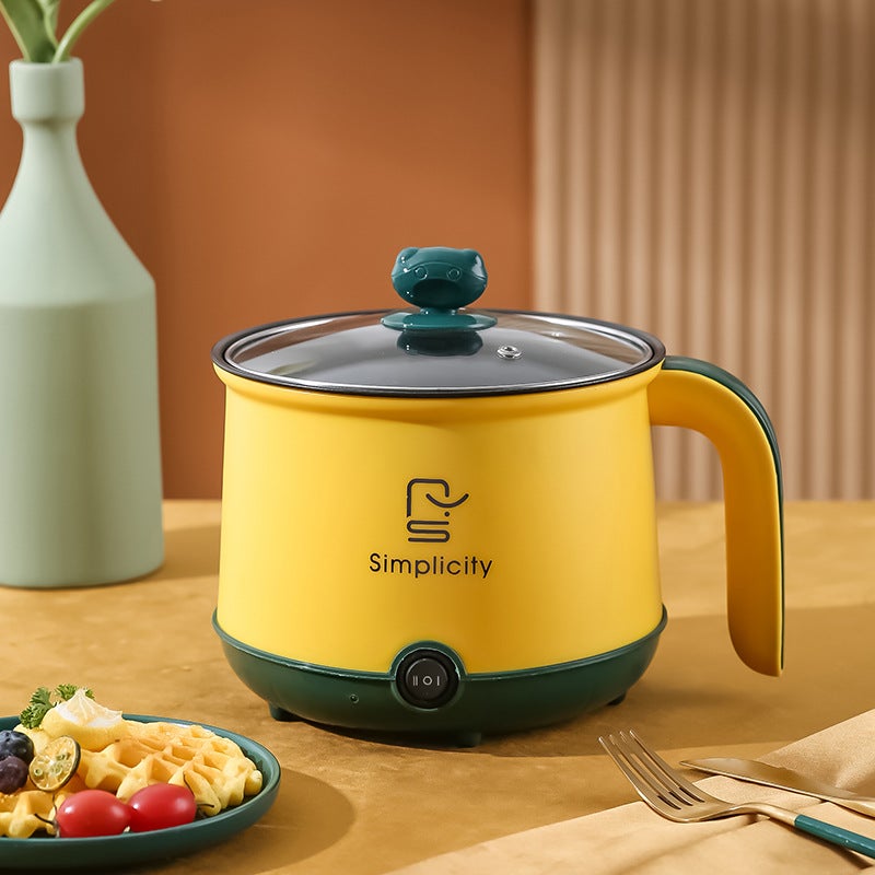 110V Multifunctional Electric Cooker Pot for DormsMorandi yellow stainless steel liner (without steamer) Morandi yellow stainless steel liner (without steamer)