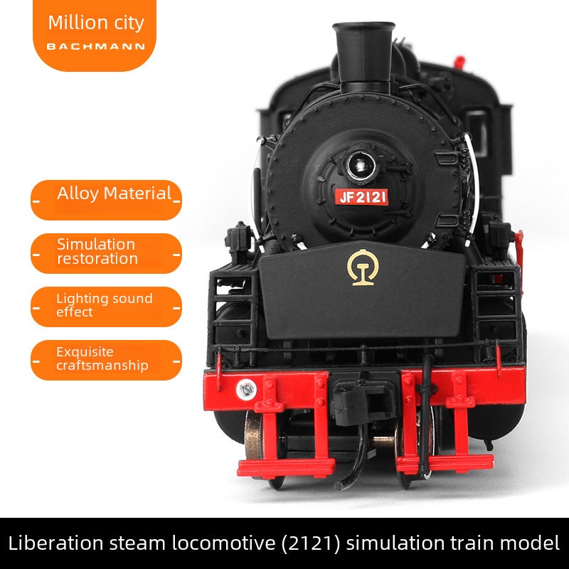 Luxury Steam Locomotive Model Train Track SetLiberated steam locomotive #2121 Liberated steam locomotive #2121