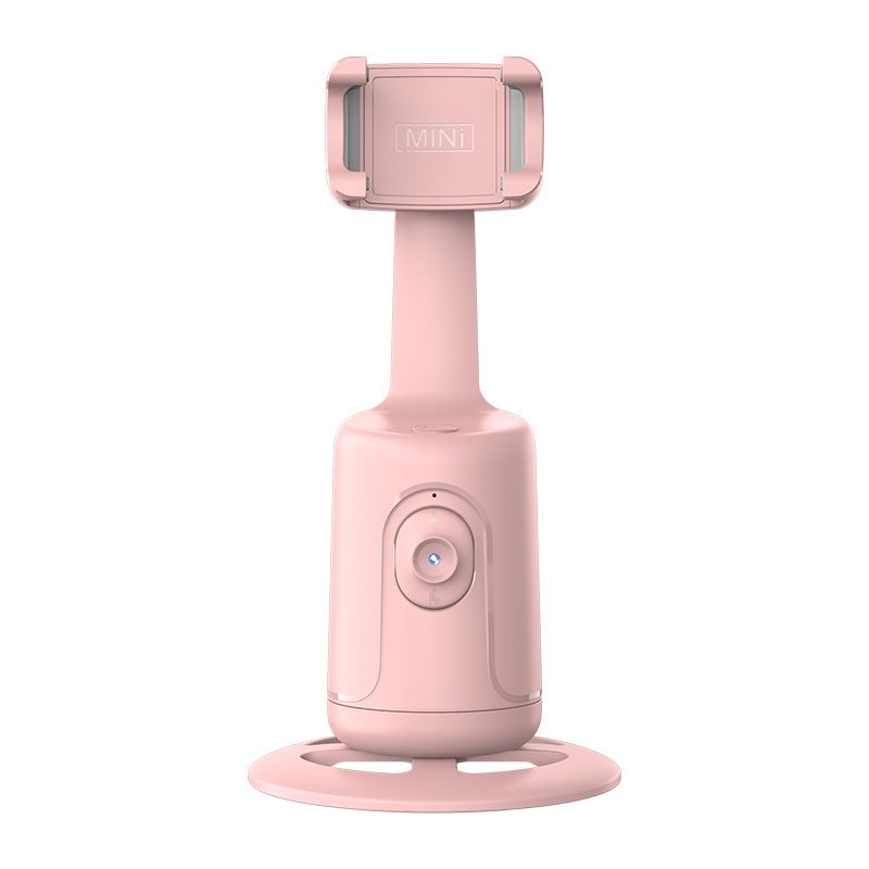 AI Face Recognition 360° Smartphone GimbalP01 pink [adjustable angle can be flipped without APP]] P01 pink [adjustable angle can be flipped without APP]]