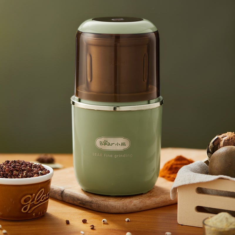 Bear/Bear Grinder coffee bean grinder MDJ-D02H1 Flour Mill Coarse grains dry powder machine ultra-fine powderGreen Green