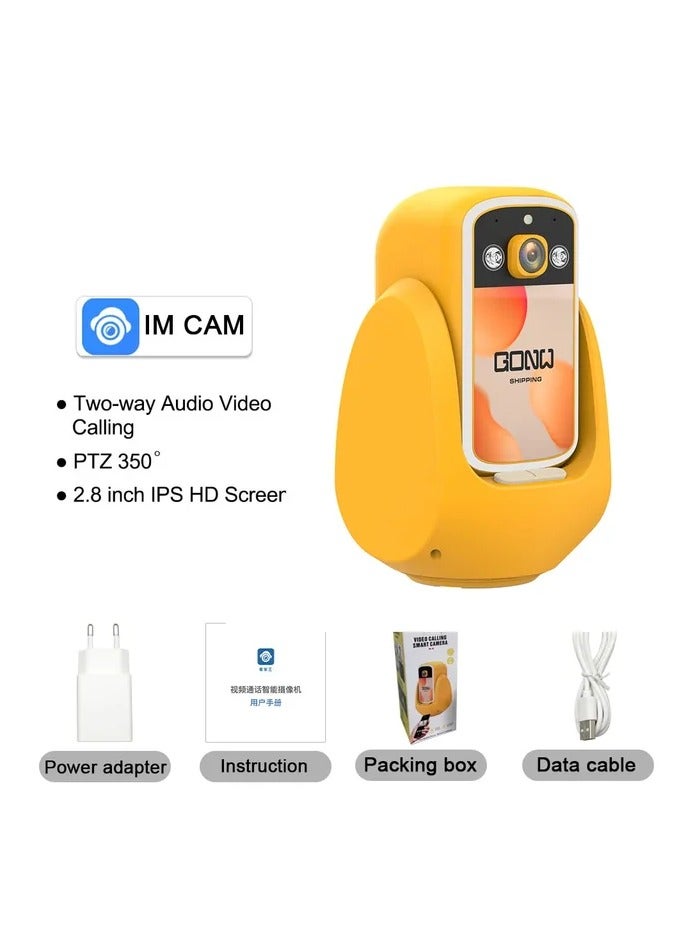 Video Call Camera With Screen WiFi Network PTZ Control Two Way Video Voice Call AI Detection