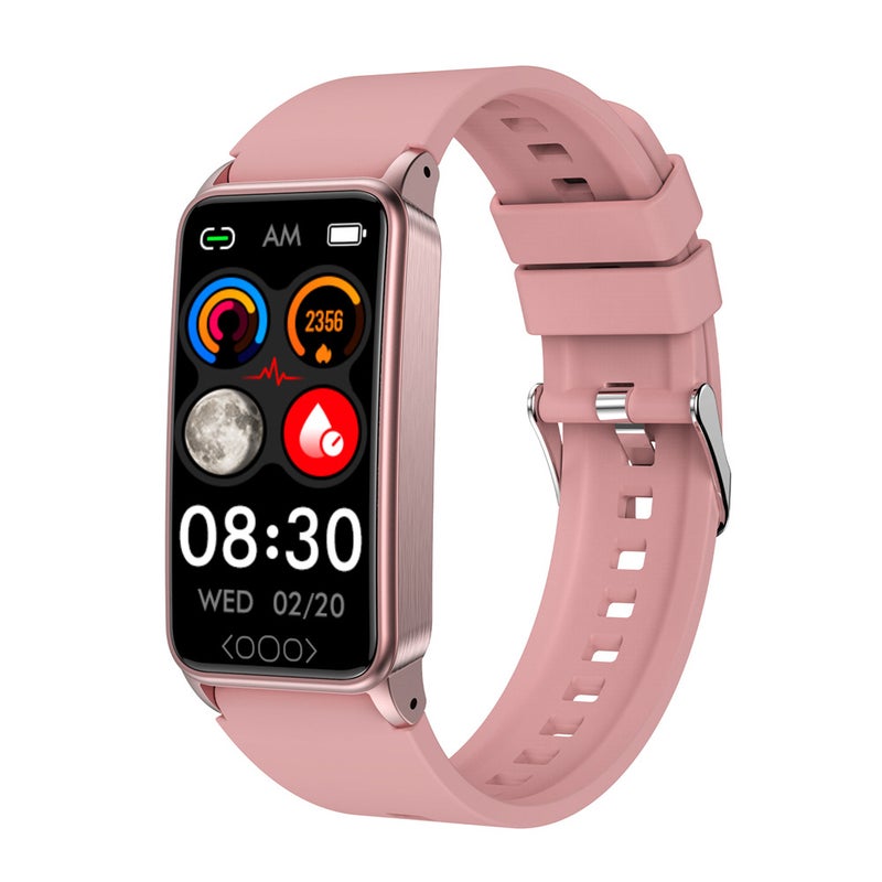 TK71Pro Smartwatch ECG Non-Invasive Glucose MonitorPink Pink