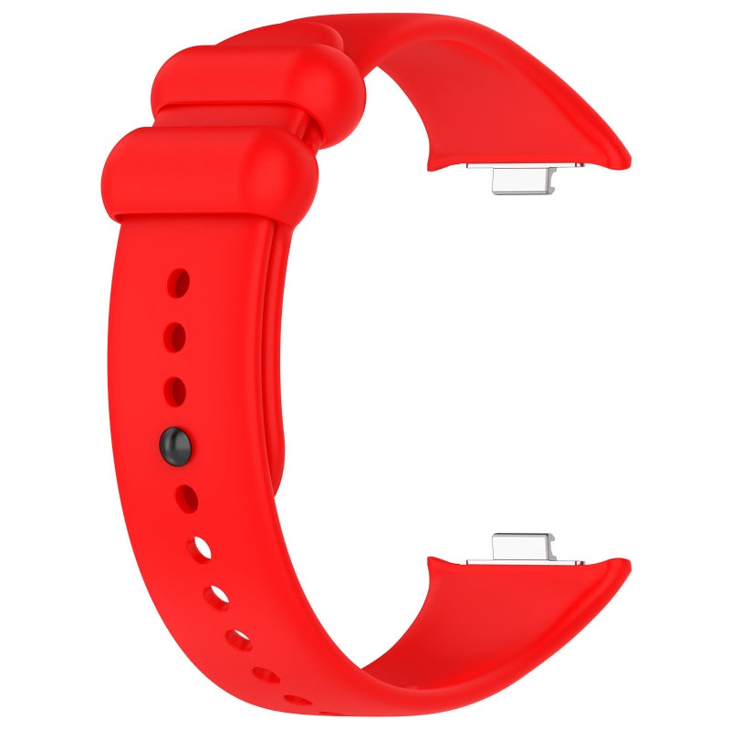 Silicone Strap for Redmi Watch 4 Mi Band 8 ProRed Red