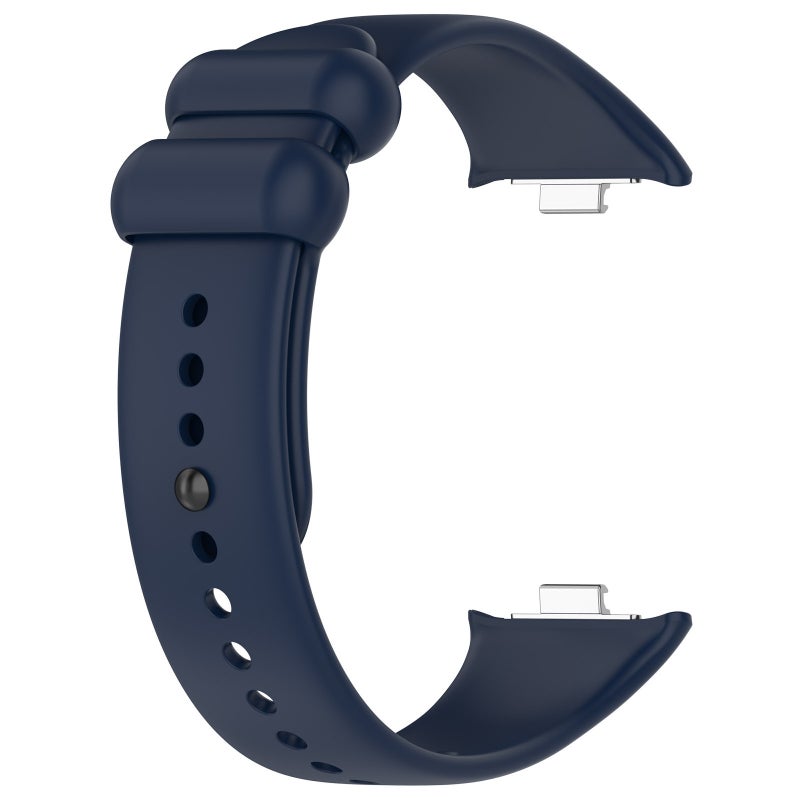 Silicone Strap for Redmi Watch 4 Mi Band 8 ProMidnight blue Midnight blue