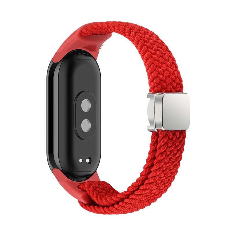 Xiaomi Band 8 Nylon Loop Bracelet Strap9# Red 9# Red