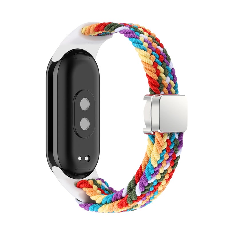 Xiaomi Band 8 Nylon Loop Bracelet Strap16# Rainbow 16# Rainbow