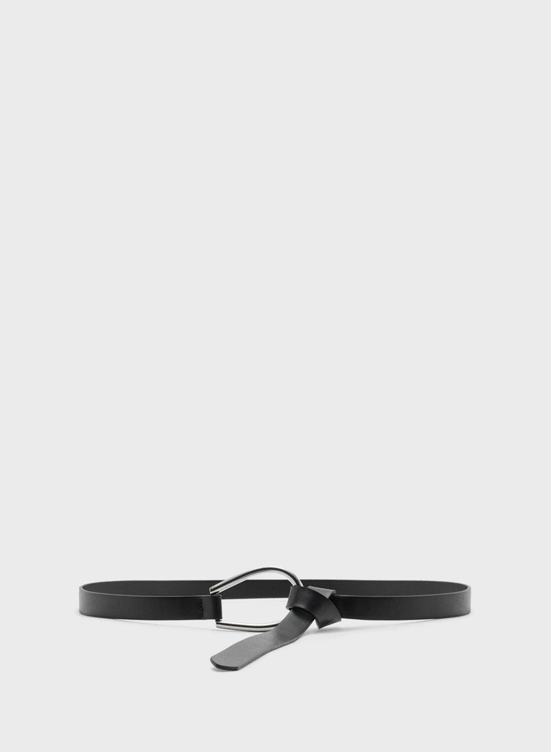 Oval Buckle Belt