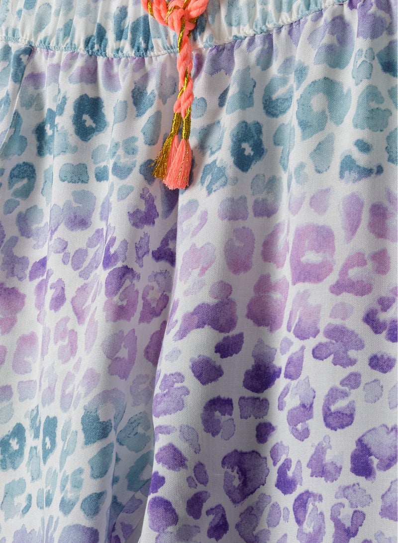 Girls Harem Printed Pants