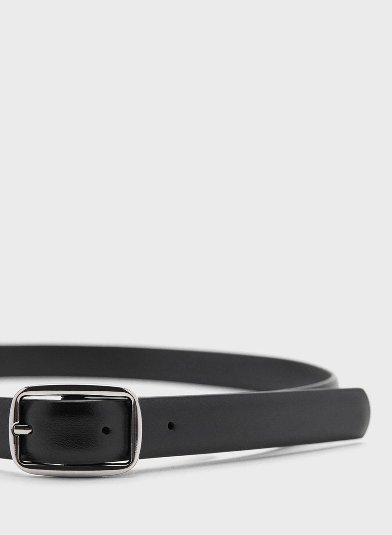 Buckle Leather Belt