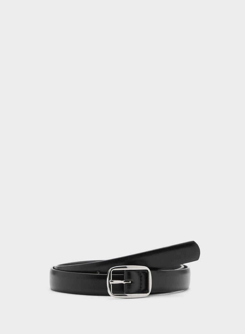 Buckle Leather Belt