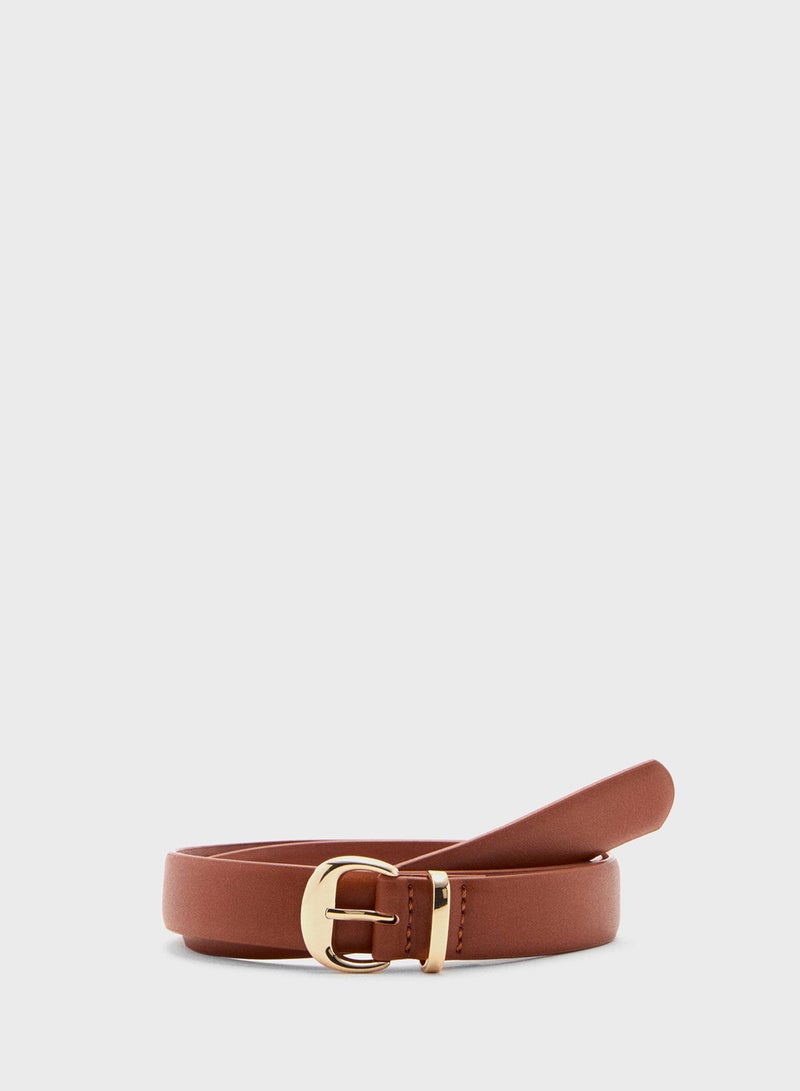 Buckle Leather Belt