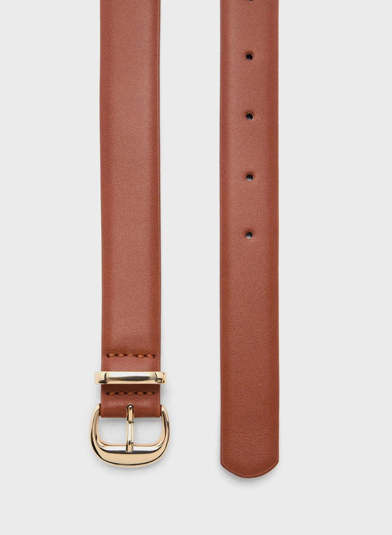 Buckle Leather Belt