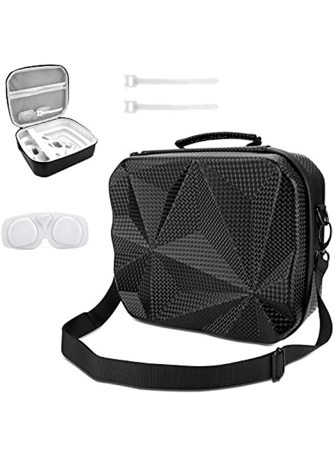 Case for Quest 2  Carrying Case for Quest 2 Hard Shell Travel Protective Case for VR Gaming Headset and Touch Controllers Carrying Bag with Lens Protector for Quest 2 Accessories