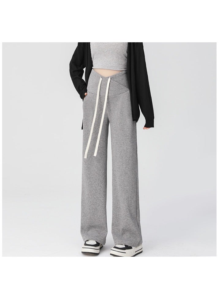 New Style Non-Belly Support Casual Wide-Leg Maternity Pants