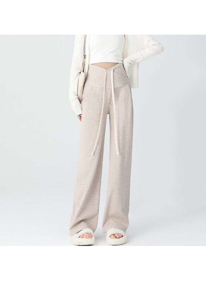 New Style Non-Belly Support Casual Wide-Leg Maternity Pants
