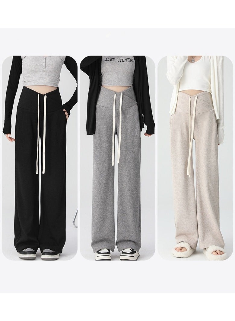 New Style Non-Belly Support Casual Wide-Leg Maternity Pants