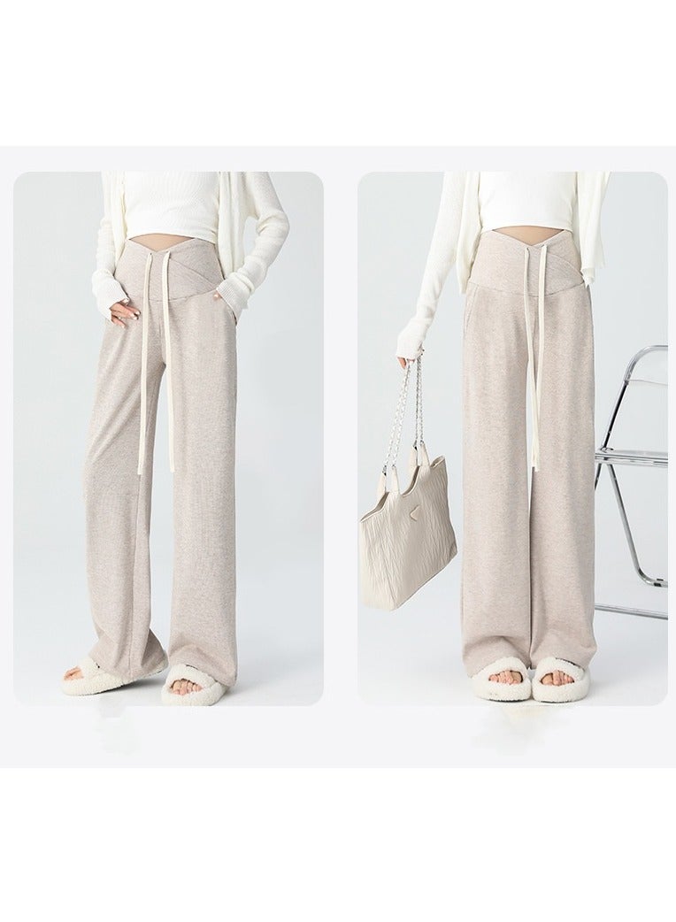 New Style Non-Belly Support Casual Wide-Leg Maternity Pants
