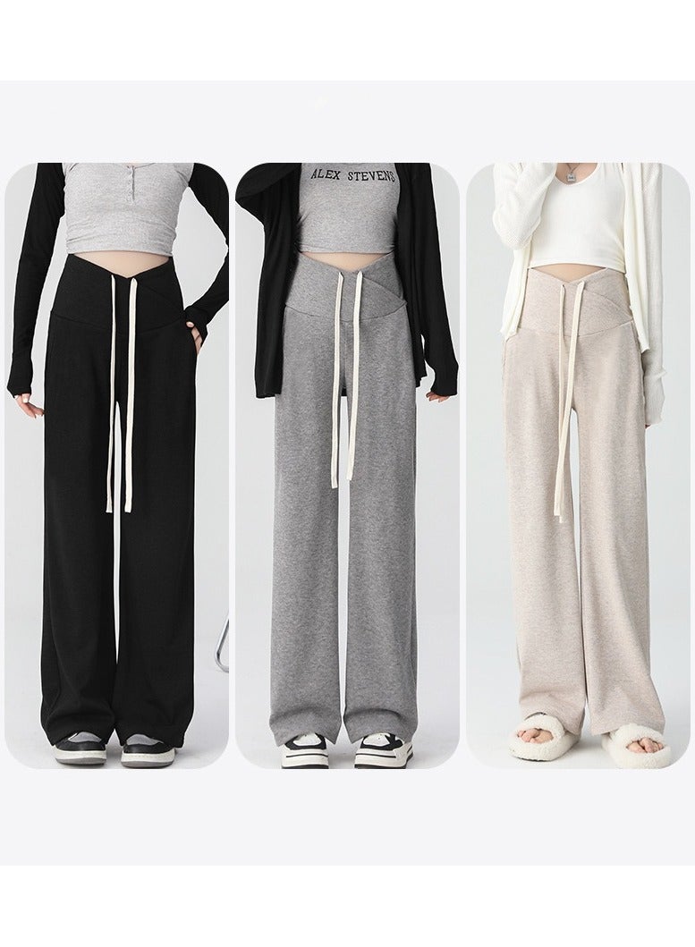 New Style Non-Belly Support Casual Wide-Leg Maternity Pants