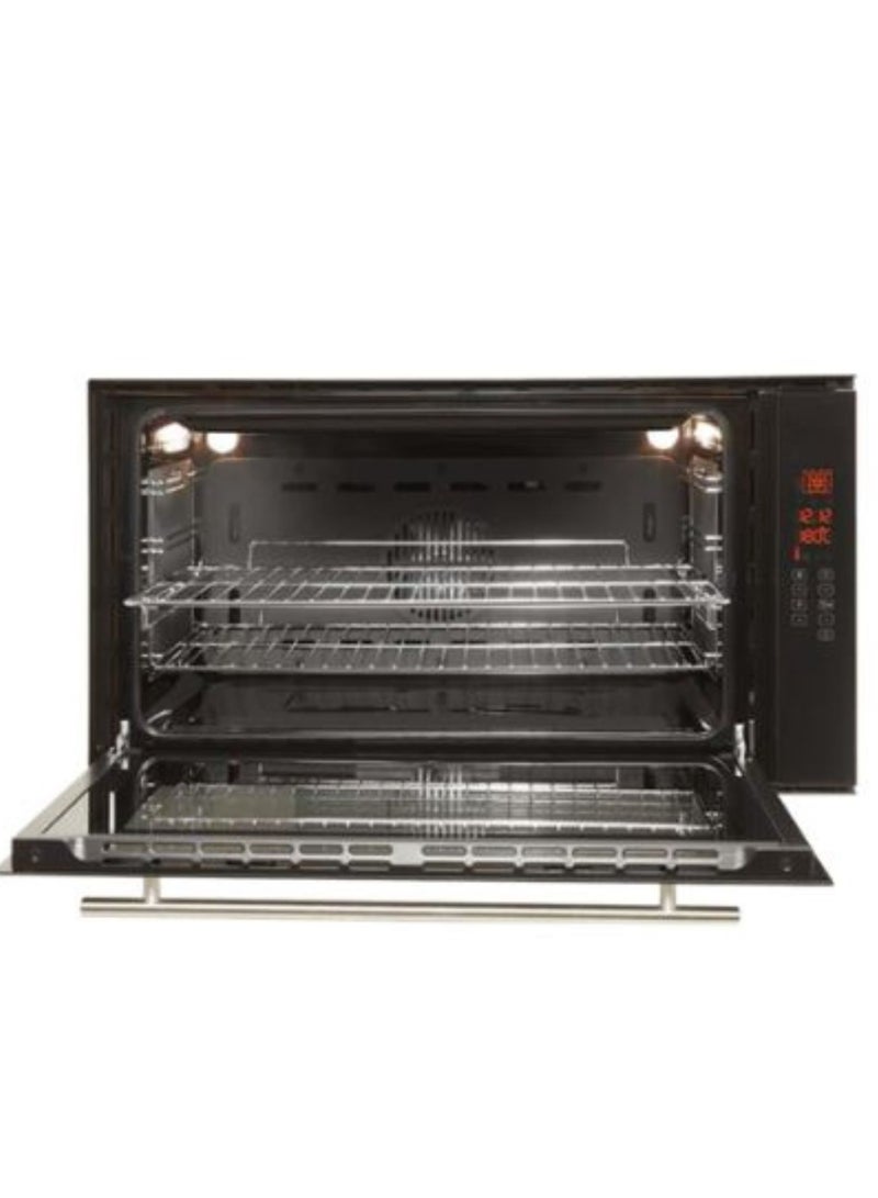 Baumatic BM90S 90cm 10 Multifunction Black Glass Function Touch Control Oven