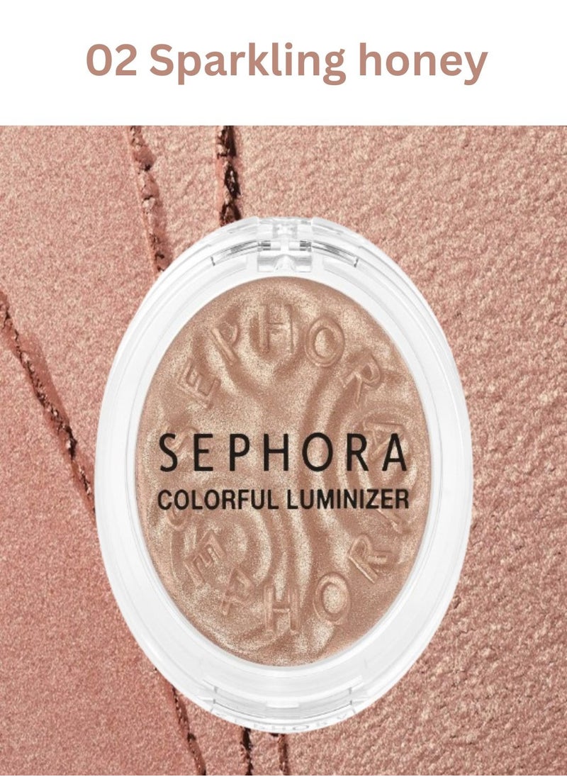 SEPHORA COLLECTION Colorful Luminizer Face Illuminating Powder 02 Sparkling honey (3,50 g)