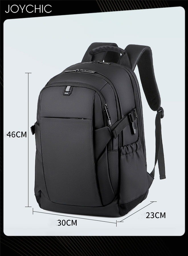 Business Anti Theft Slim Breathable Computer Backpack with USB Charging Port Water Resistant Travel Laptop Backpack College School  Bag  for Men & Women