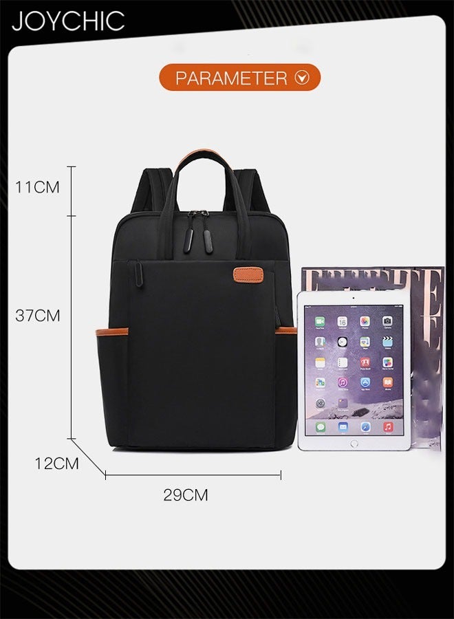 New Style Oxford Travel Laptop Backpack Wear-resistant Electronic Accessories Organizer Computer Bag with Pockets for Women Men Work